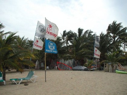 Cabaretestrand Happy Windsurf