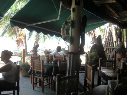 Cabaretestrand Blick aus dem Lax