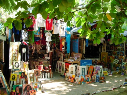 Playa Sosúa Souvenirgeschäfte